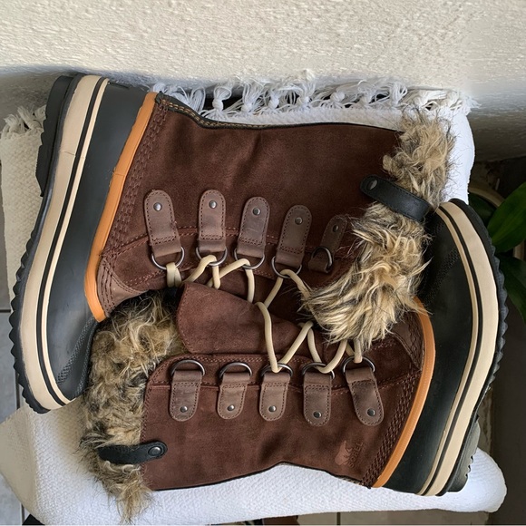 Sorel Joan of Artic Waterproof suede brown - Picture 1 of 8